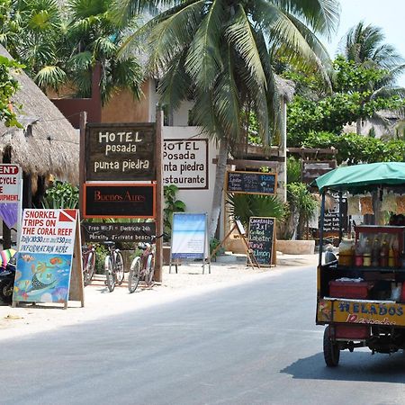 Punta Piedra Beach Posada Тулум Экстерьер фото