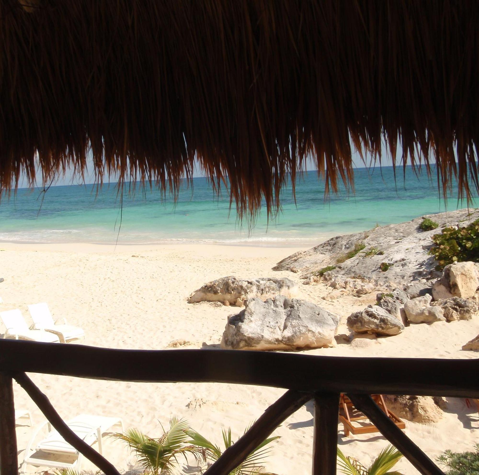 Punta Piedra Beach Posada Тулум Экстерьер фото