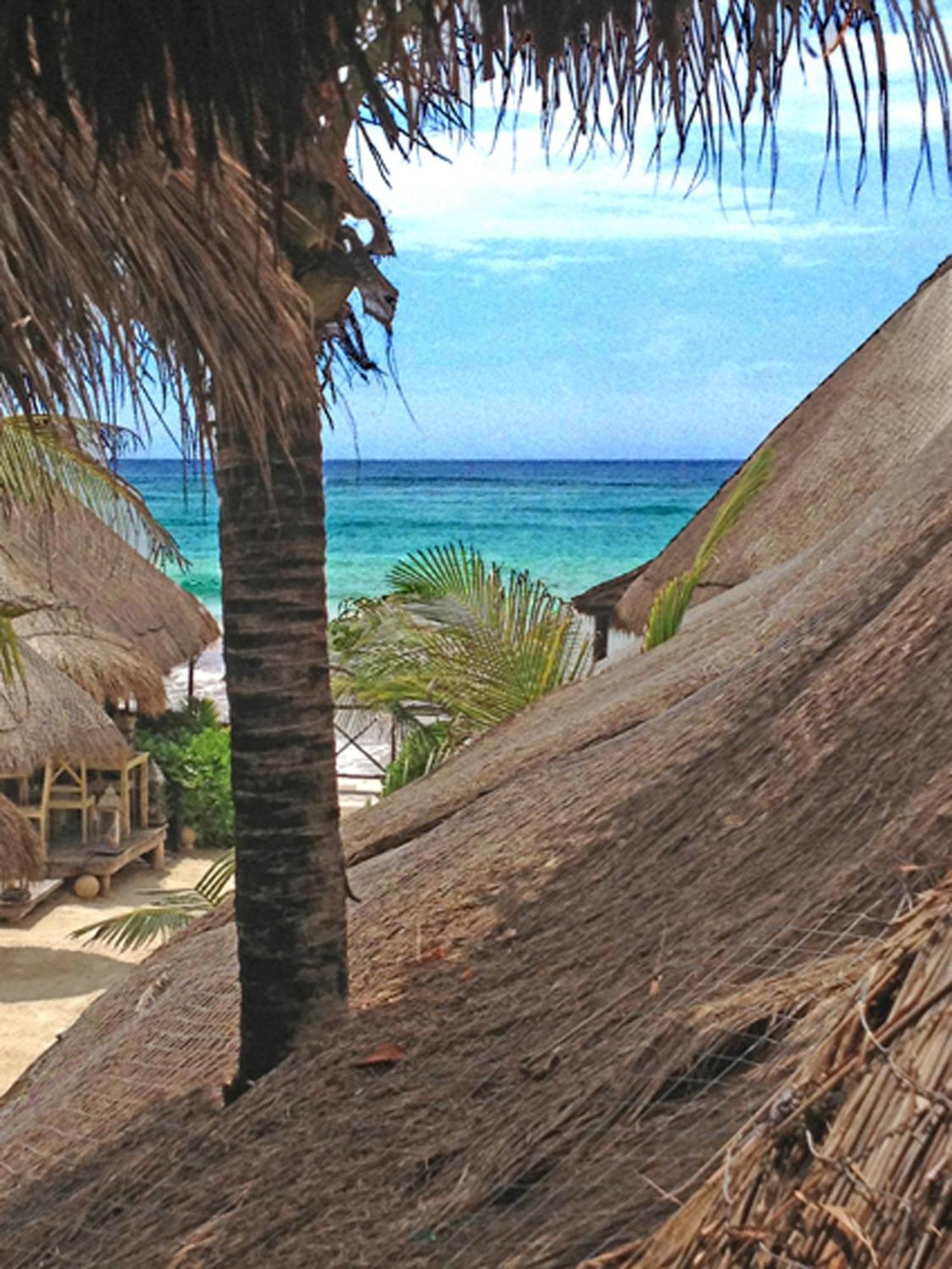 Punta Piedra Beach Posada Тулум Экстерьер фото