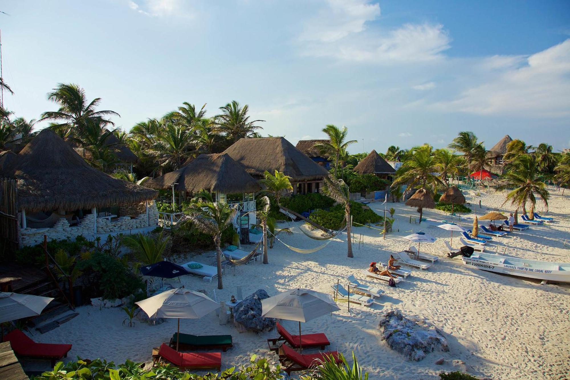 Punta Piedra Beach Posada Тулум Номер фото