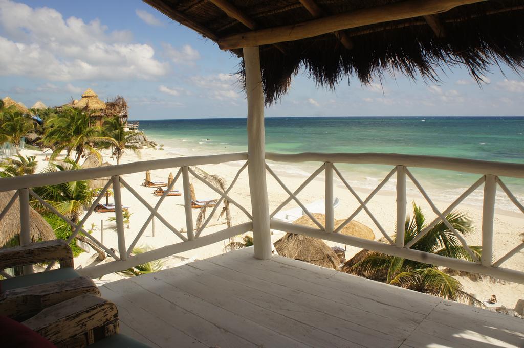 Punta Piedra Beach Posada Тулум Экстерьер фото