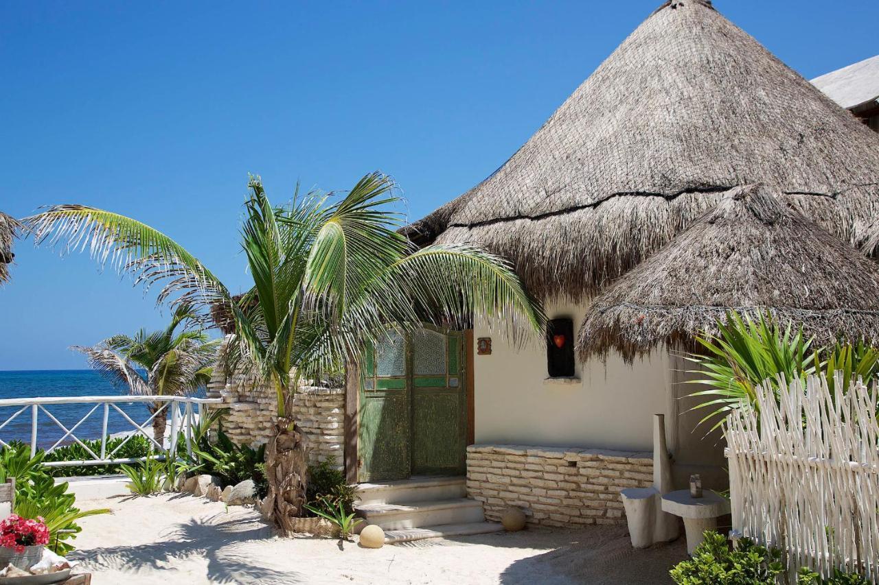 Punta Piedra Beach Posada Тулум Экстерьер фото