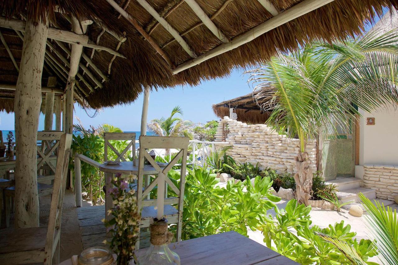 Punta Piedra Beach Posada Тулум Экстерьер фото